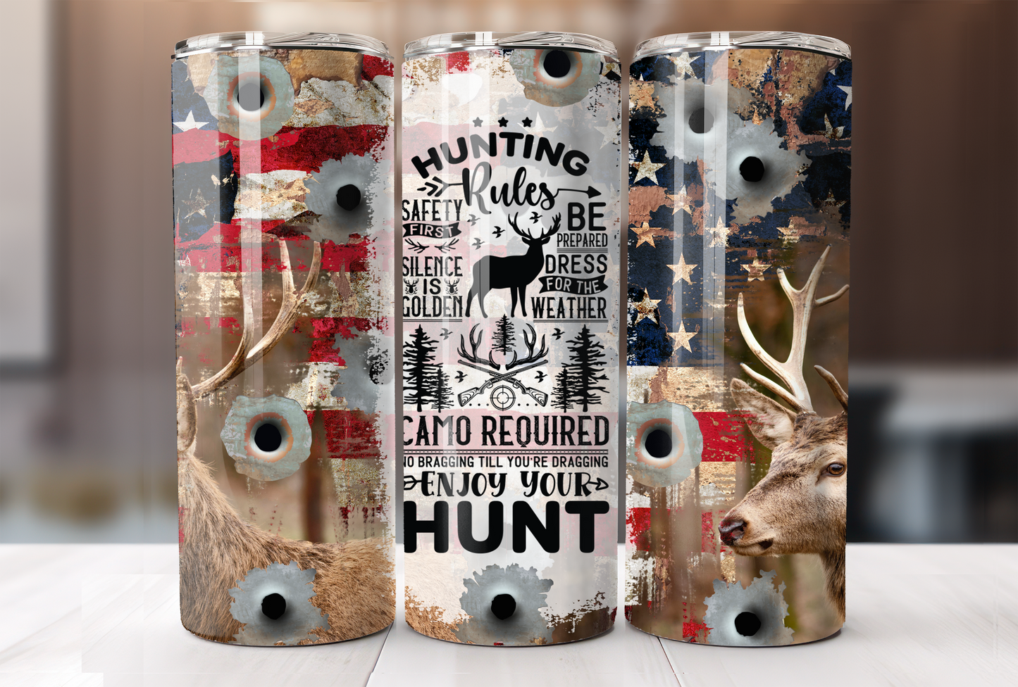 Hunting Rules Tumbler