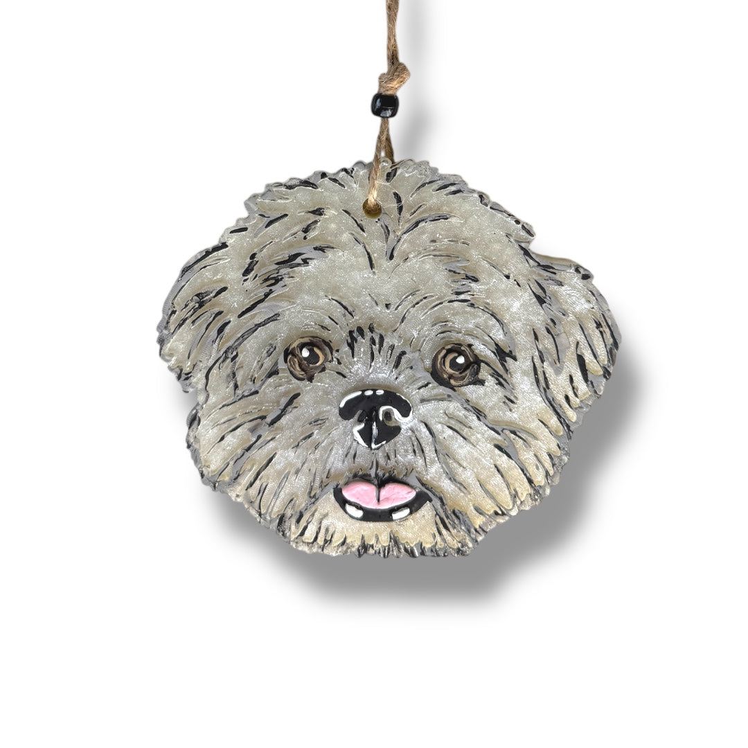 Yorkie Dog Freshie | Bichon Frise Dog Freshie