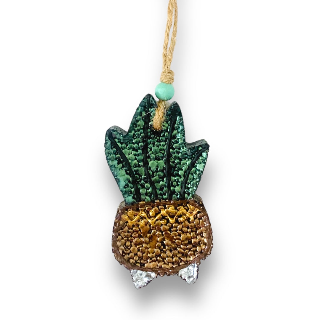 Potted Plant Freshie: Plant Aroma Bead Bead Air Freshener