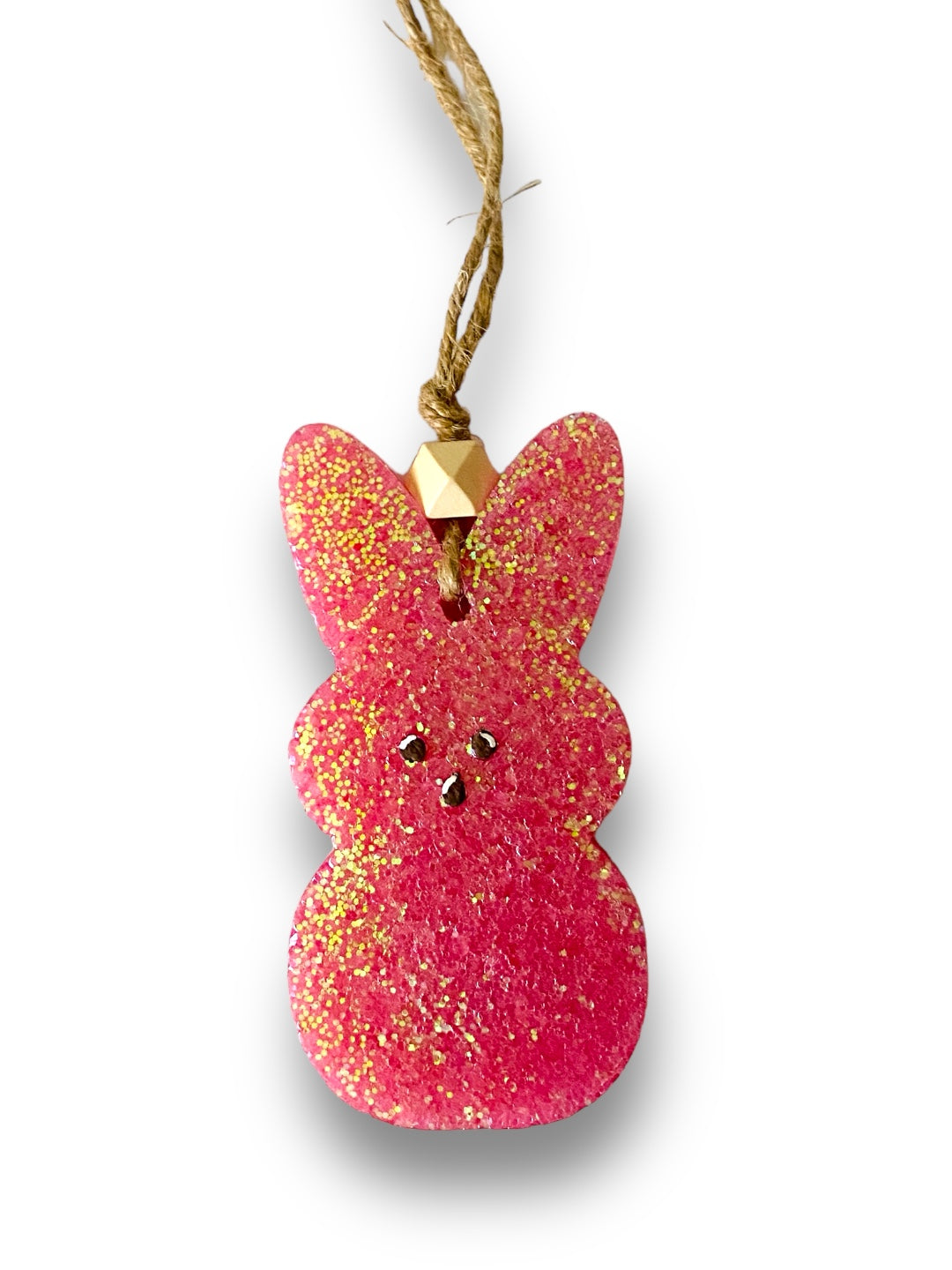Marshmallow Bunny Freshie: Easter Aroma Bead Air Freshener
