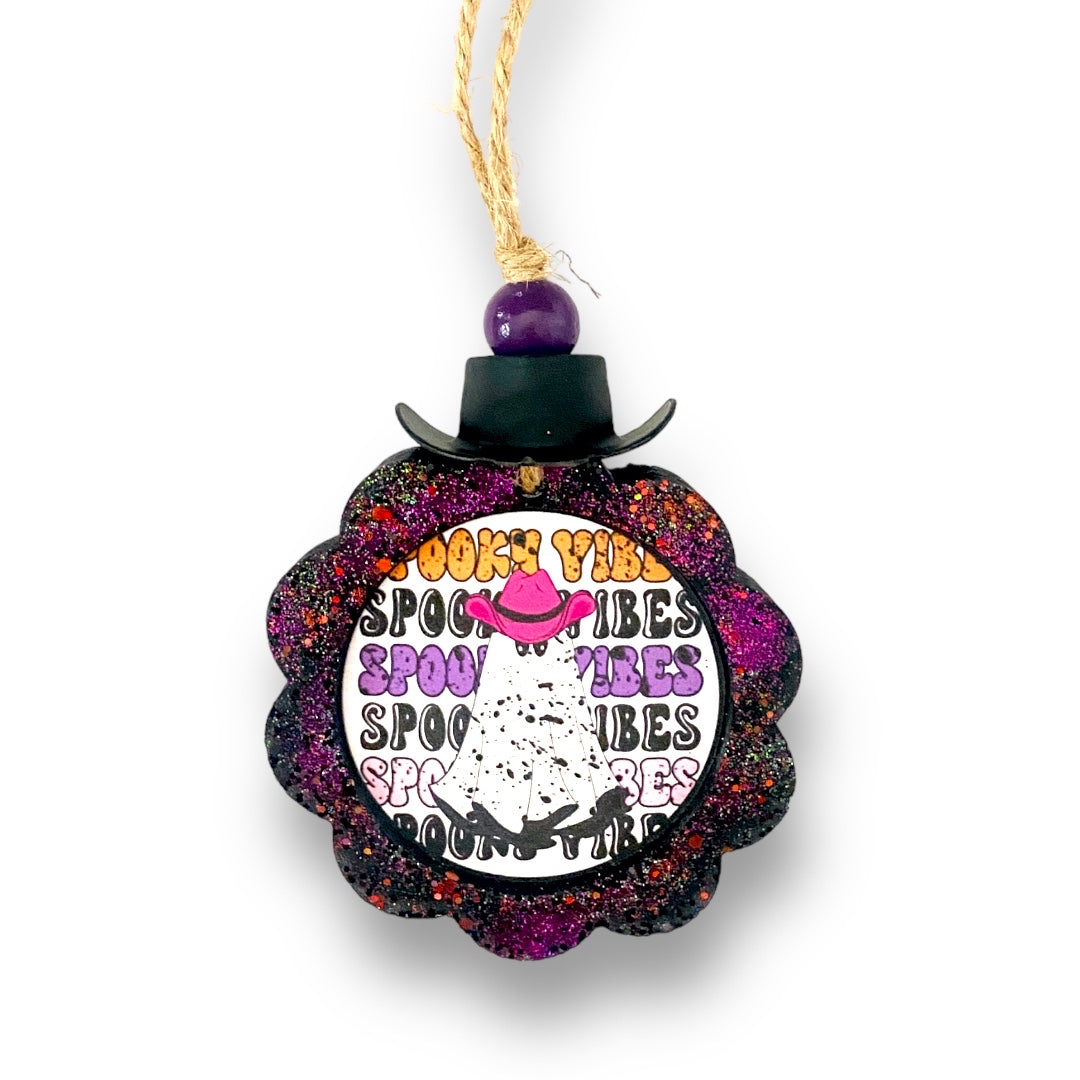 Spooky Vibes Western Ghost Freshie