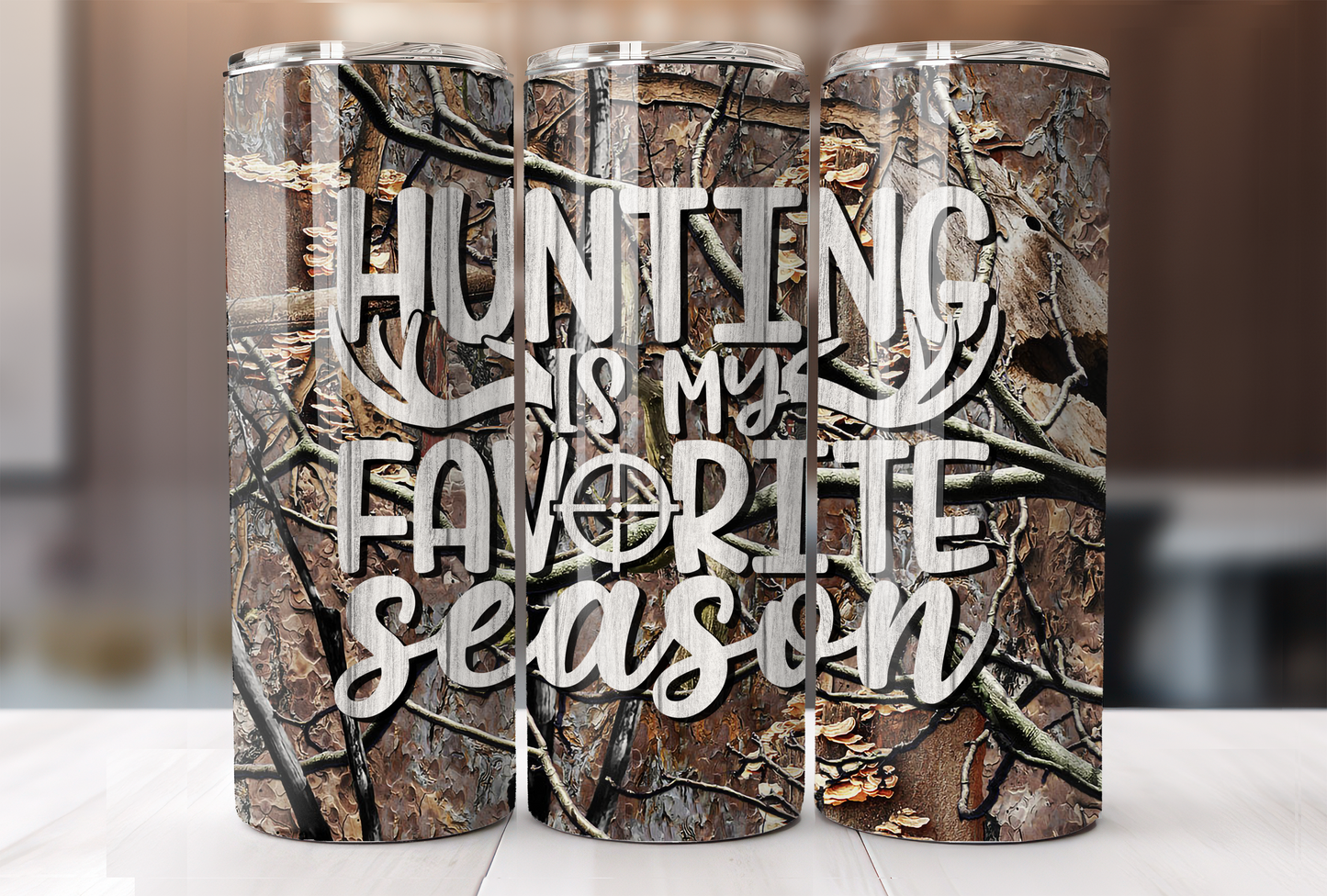 Hunting Is My Favorite Season Tumbler