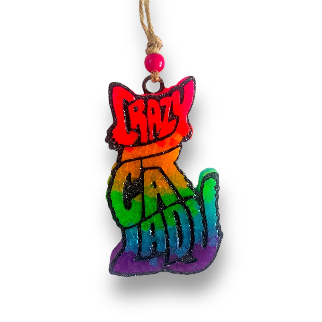 Crazy Cat Lady Freshie