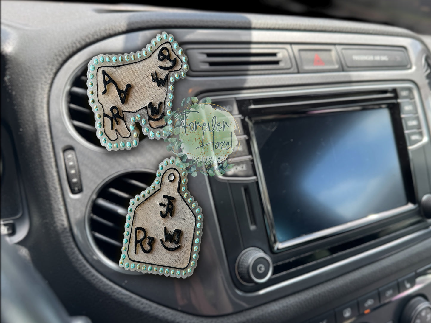 Cattle Branding Freshies: Western Aroma Bead Air Freshener