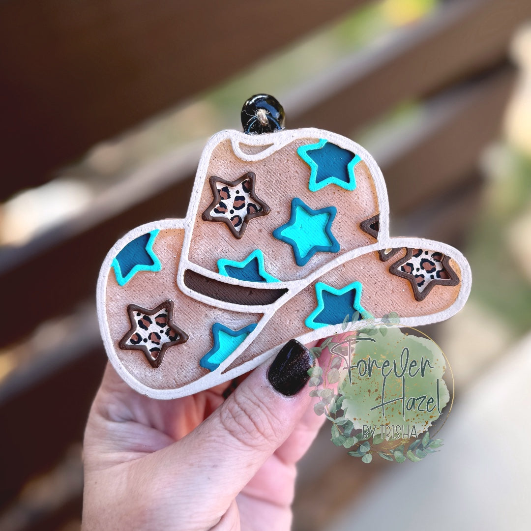 Starry Western Freshies: Cowgirl Aroma Bead Air Fresheners