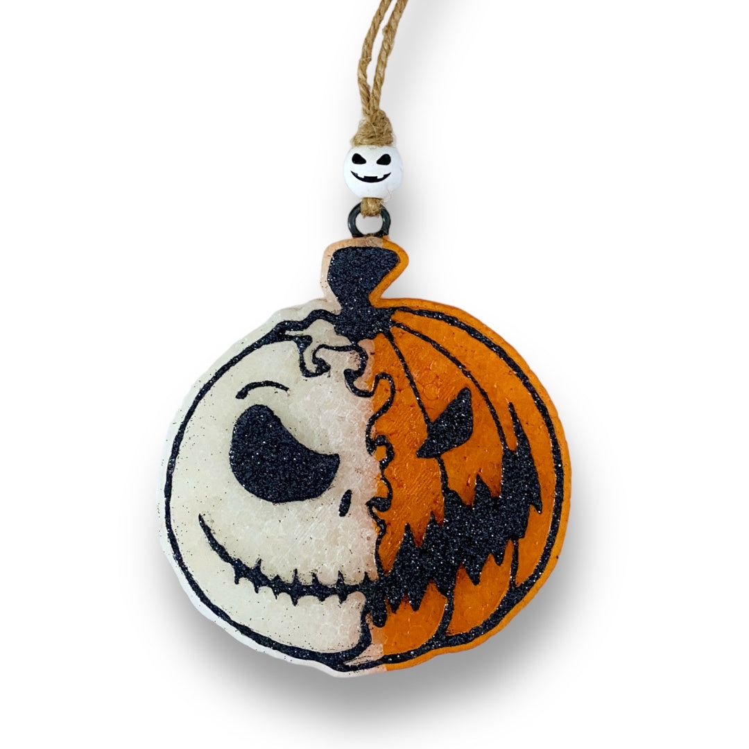 Split Faced Jack O Lantern Freshie