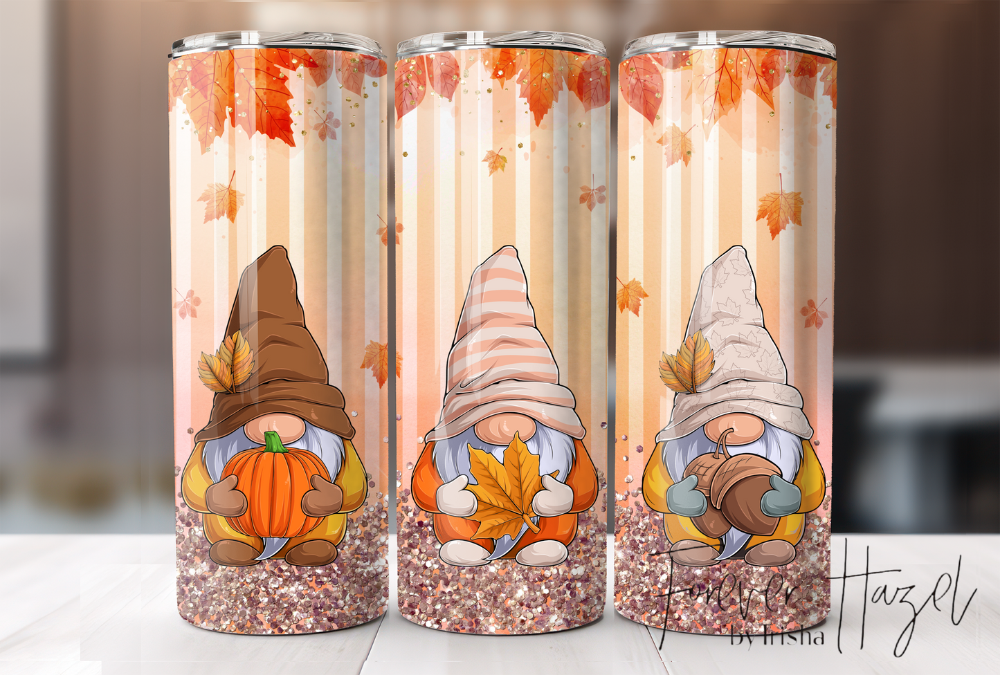 Autumn Gnomes Tumbler
