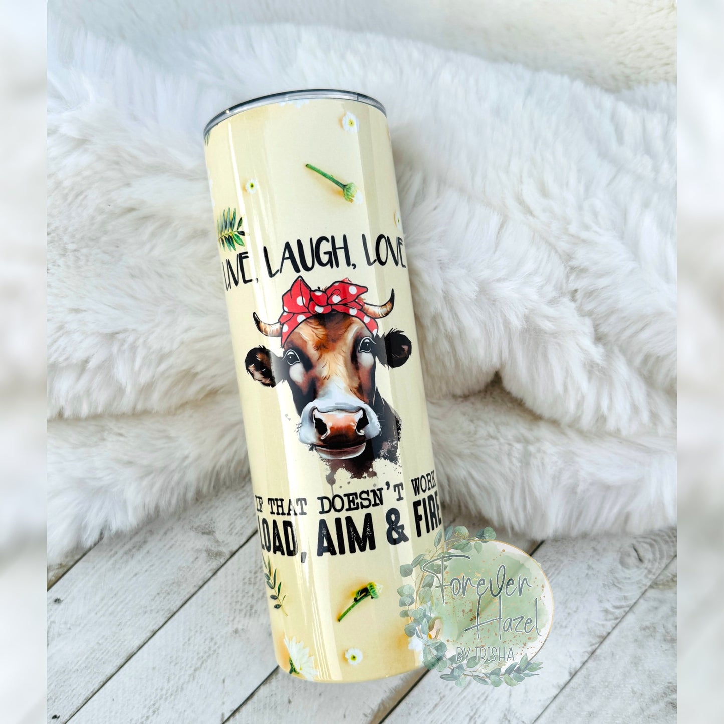 Live, Laugh, Love Tumbler