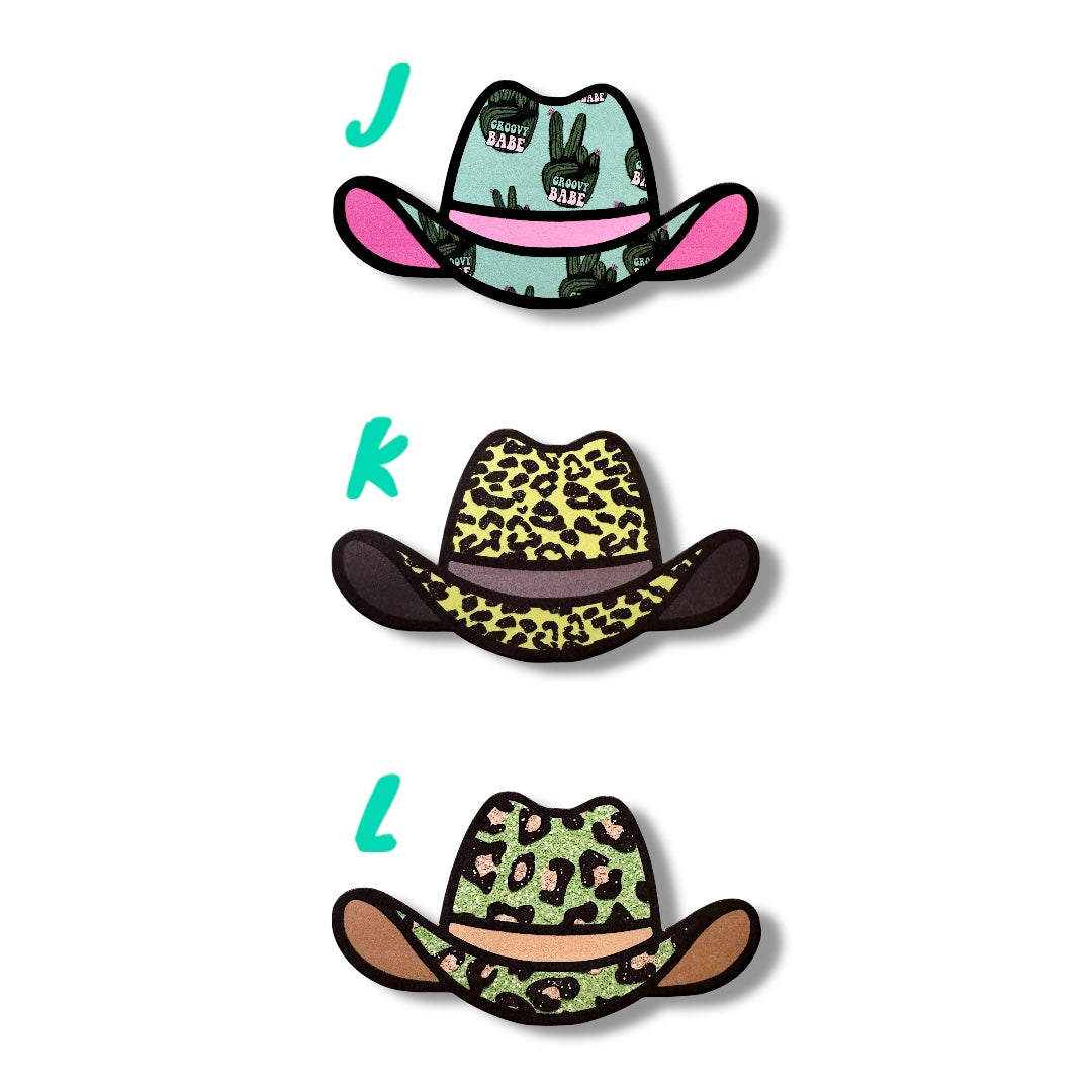 Glow In The Dark Cowboy Alien Freshie