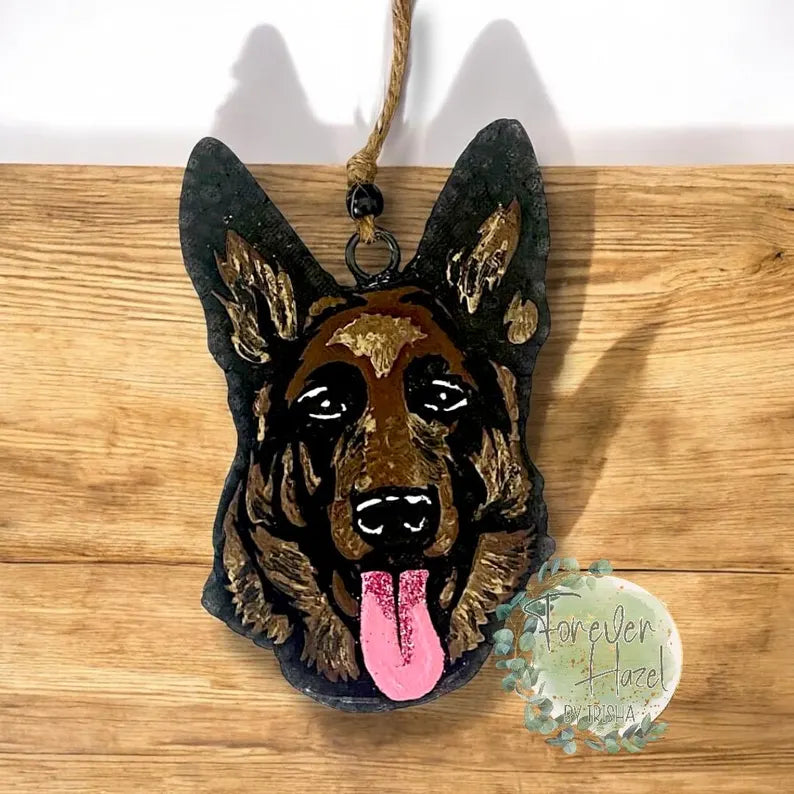 German Shepherd Dog Freshie: Animal Aroma Bead Air Fresheners