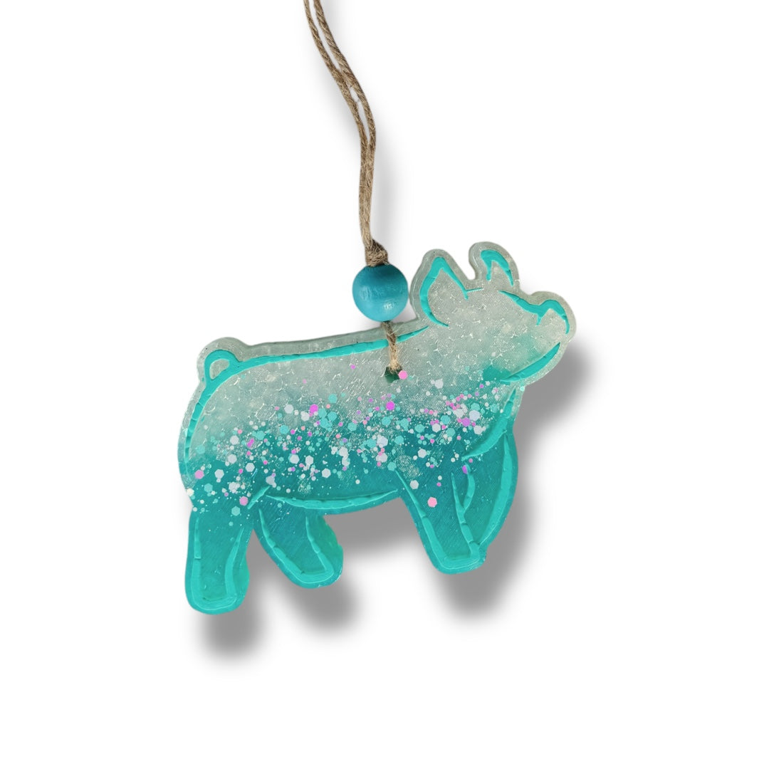 Pastel Show Animal Freshie | Show Goat Freshie | Show Cow Freshie | Show Pig Freshie