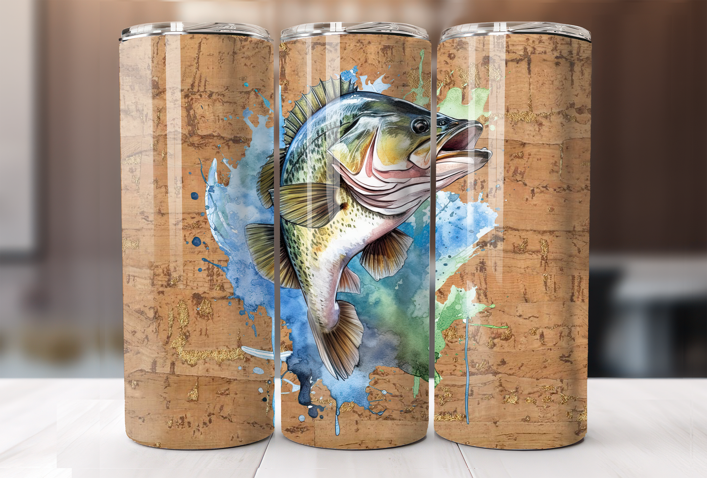 Fishing & Cork Tumbler