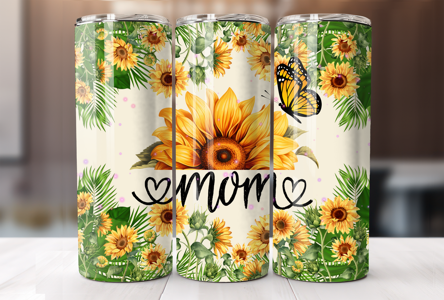 Sunflower Mom Tumbler