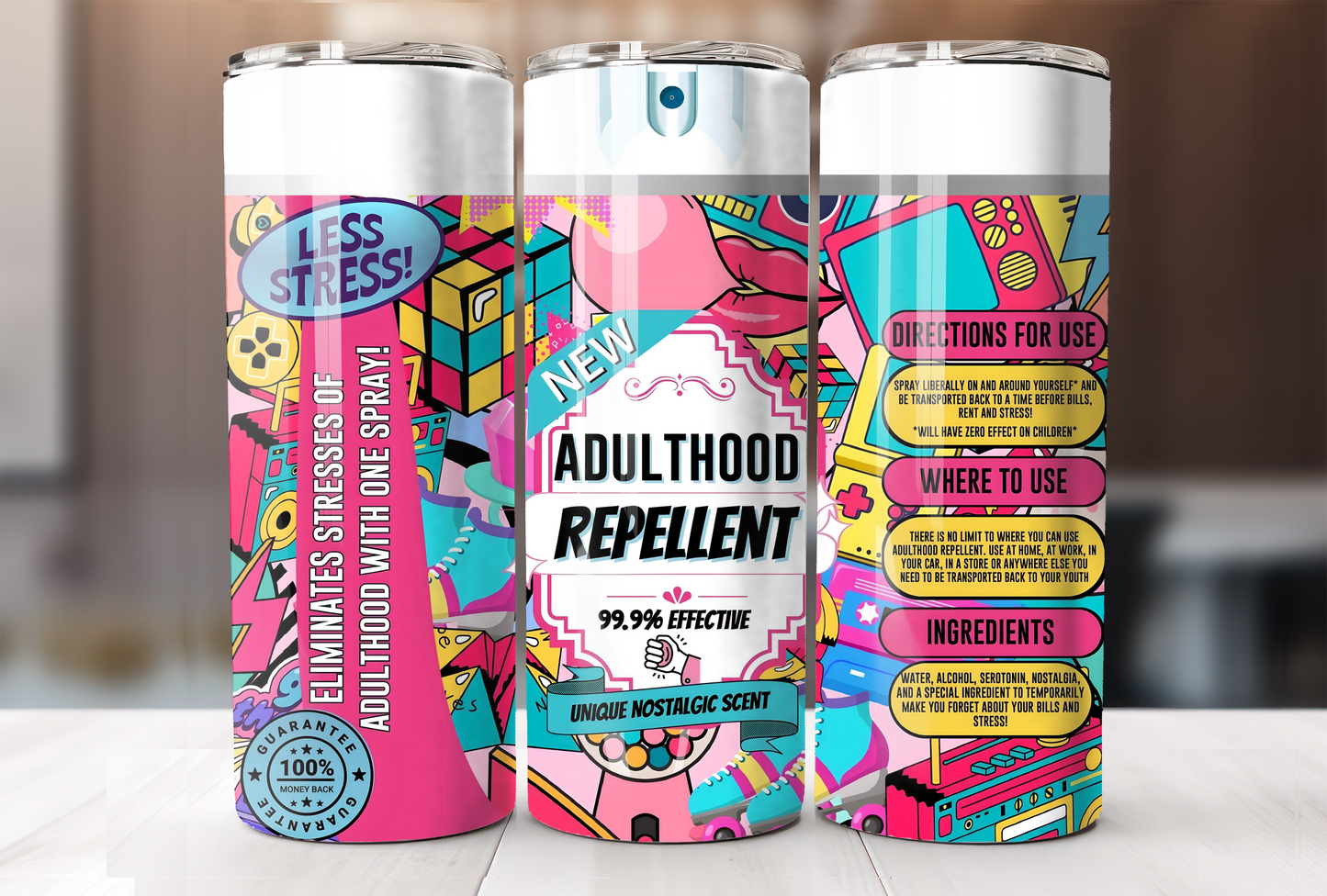 Adulthood Repellant Tumbler