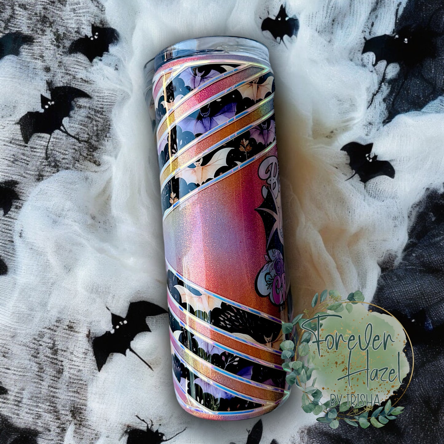 Bat Shit Crazy 20oz Stainless Steel Tumbler