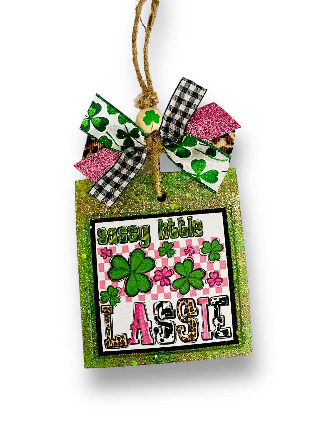 Sassy Little Lassie Freshie: St Patricks Day Aroma Bead Air Freshener