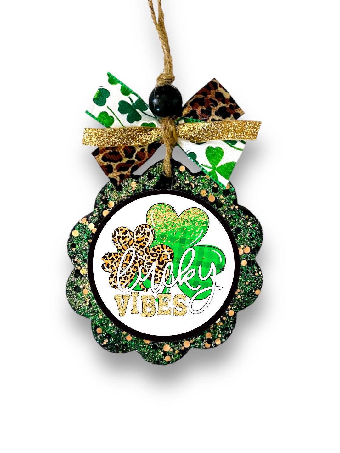 Lucky Vibes Freshie: St Patricks Day Aroma Bead Air Freshener