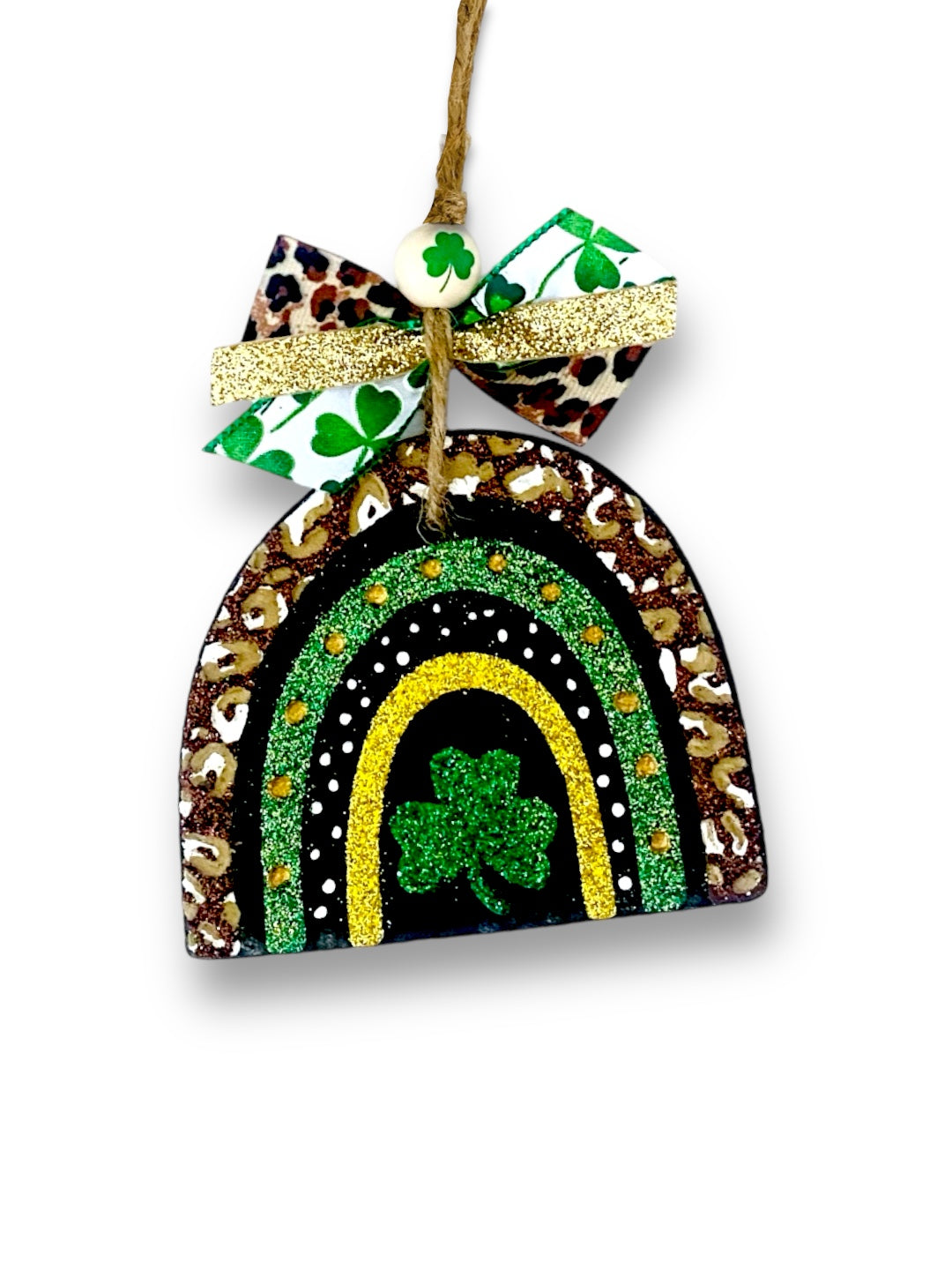 Lucky Rainbow Freshie: St Patricks Day Aroma Bead Air Freshener