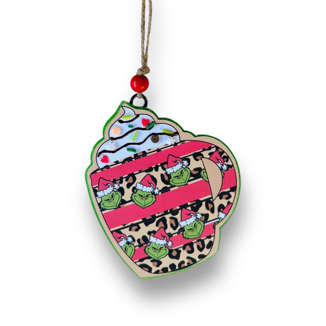 Cheetah Green Man Theme Freshie