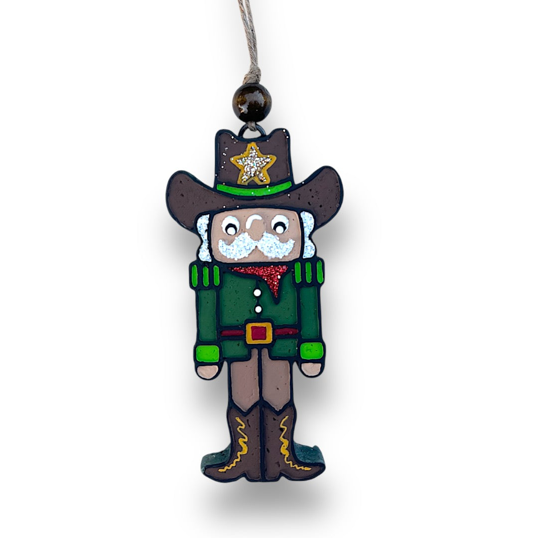 Western Cowboy Nutcracker Freshie