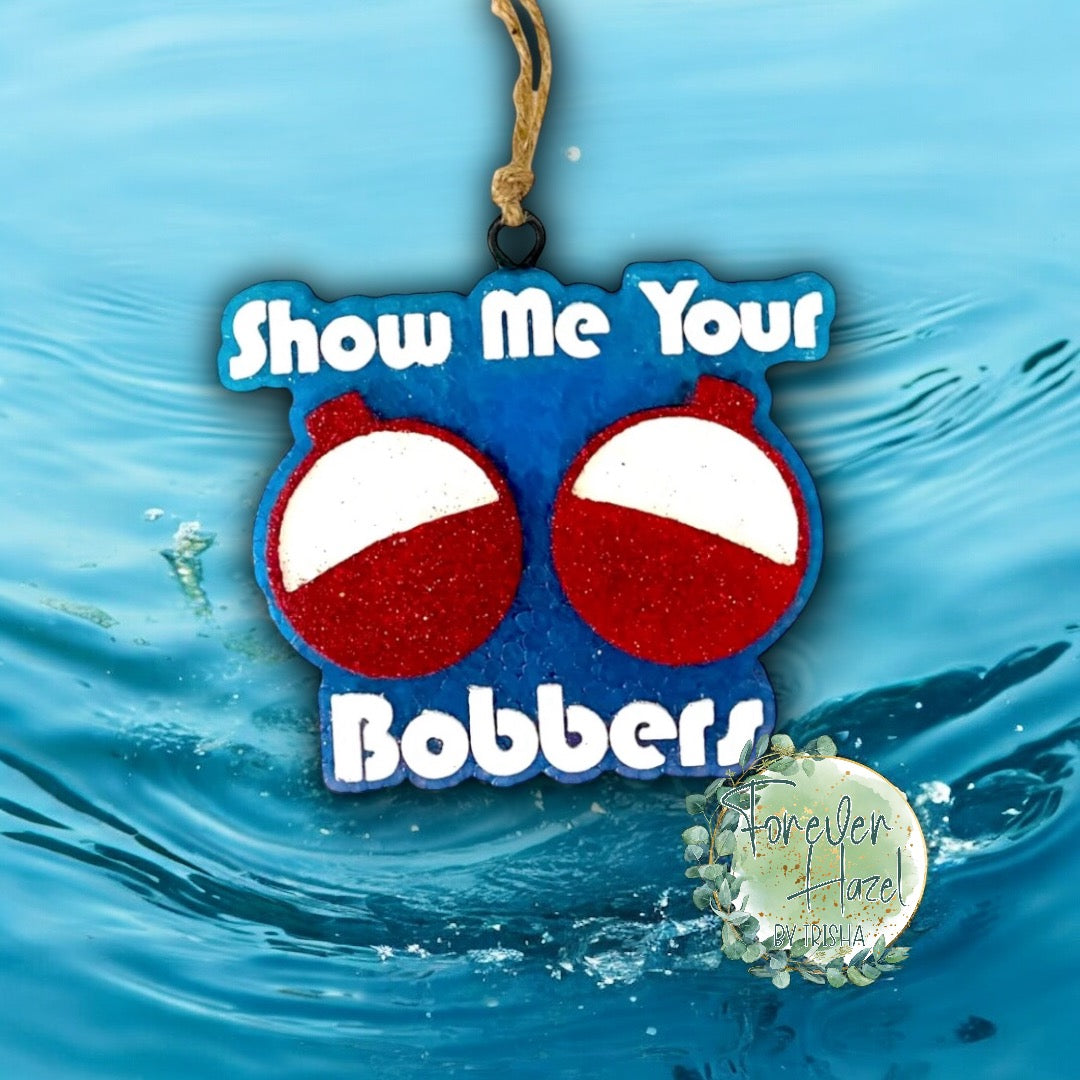 Show Me Your Bobbers Fishing Freshie: Sports Aroma Bead Air Fresheners