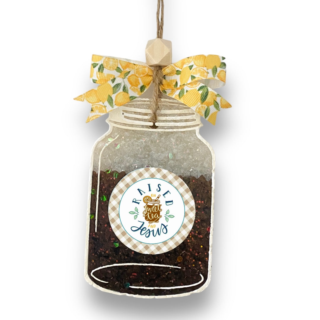 Sweet Tea and Jesus Freshie: Inspirational Aroma Bead Air Fresheners