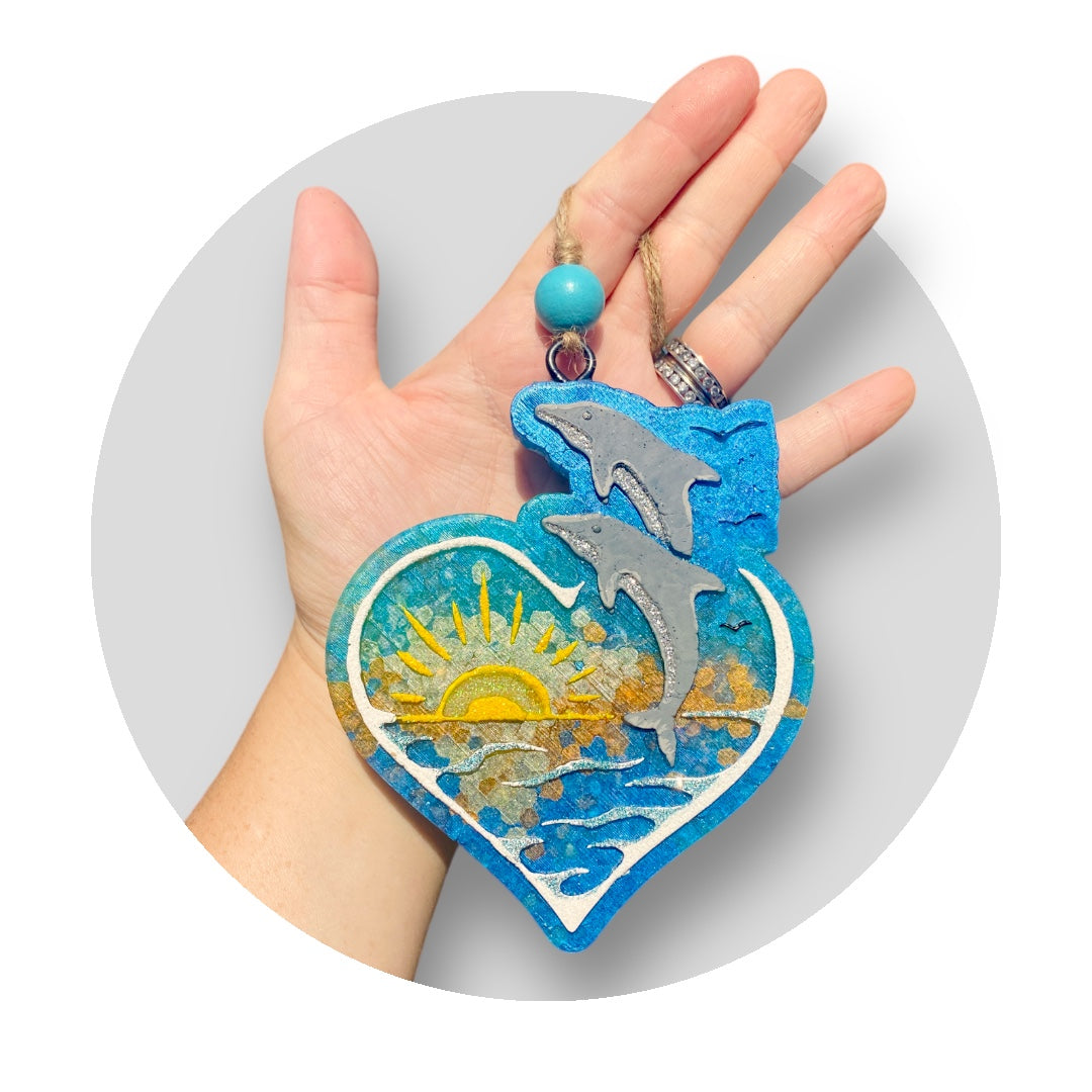 Dolphins Jumping Freshie