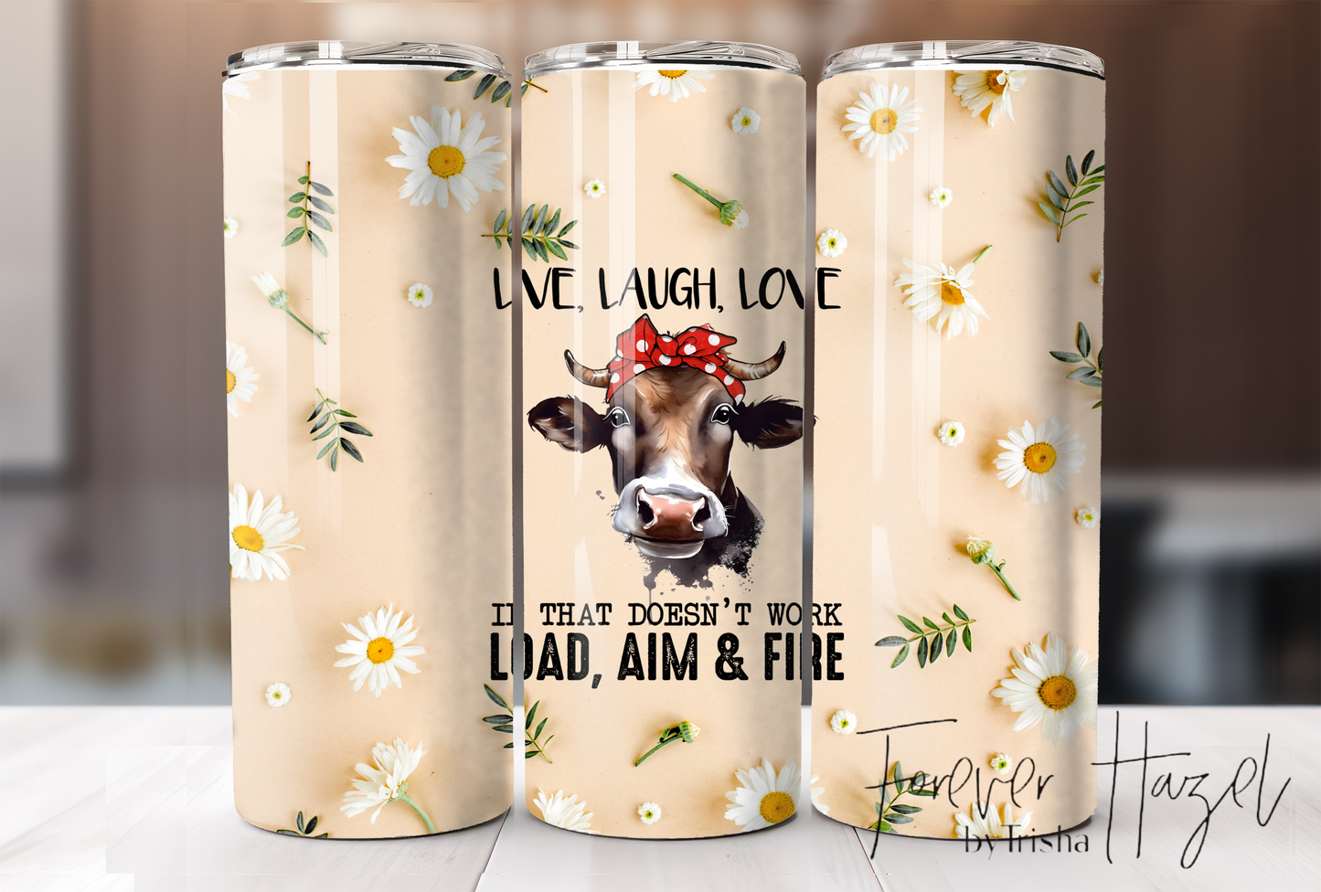 Live, Laugh, Love Tumbler