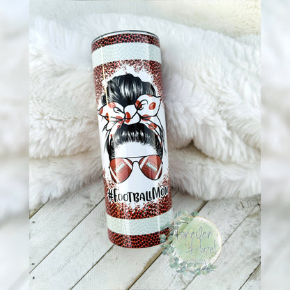 Football Mom Tumbler