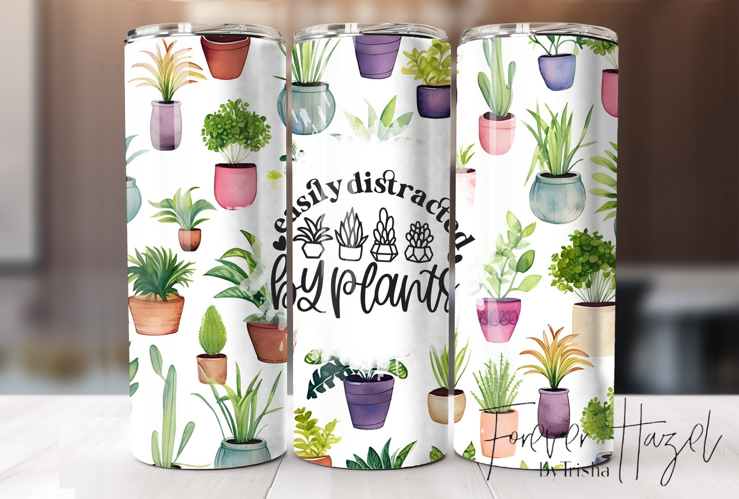 Easily Distracted By Plants Tumbler