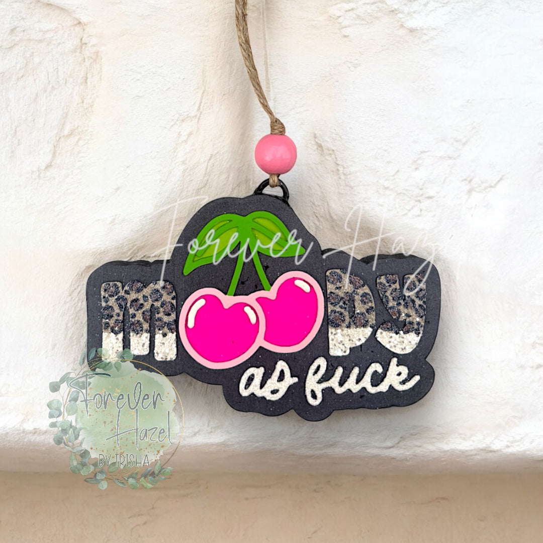 Moody AF Cherries Freshies: Vulgar Aroma Bead Air Fresheners