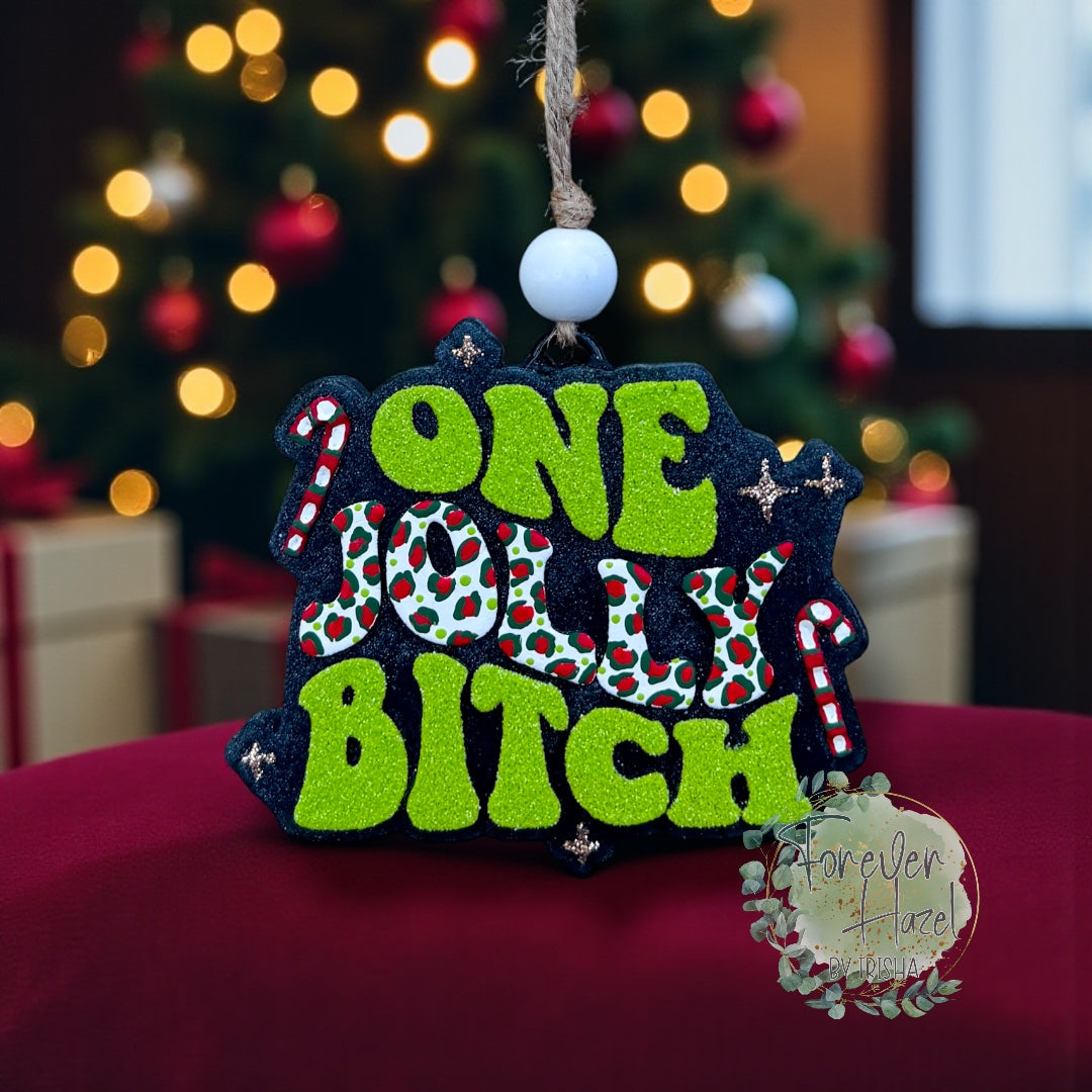 Vulgar Funny Christmas Freshies: Holiday Aroma Bead Air Freshener