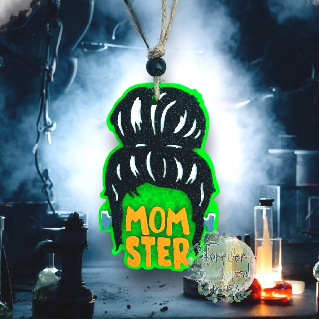Green Monster Freshie | Spooky Aroma Bead Air Freshener