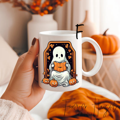 Happiness Is A Cup Of Coffee & a Good Book 11 Oz. Ceramic Mug