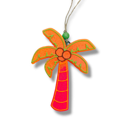 Neon Summer Collection Freshies | Palm Tree Freshie | Flip Flops Freshie | Sunrise Sunburn Sunset Repeat Freshie | Hibiscus Flower Freshie