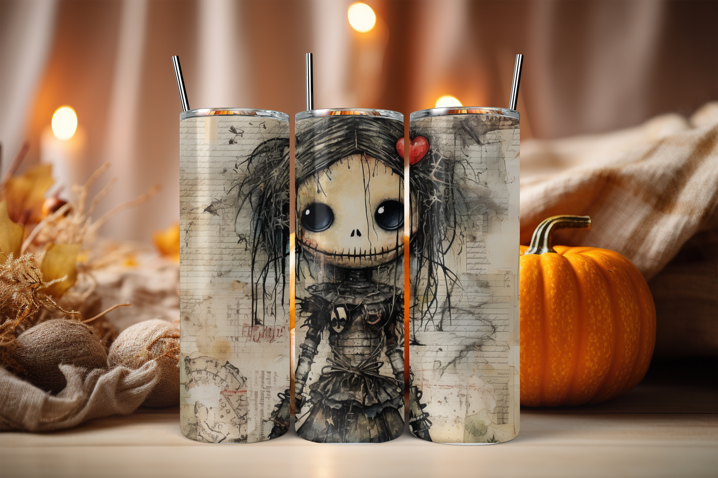 Creepy Rag Dolls Tumbler Collection