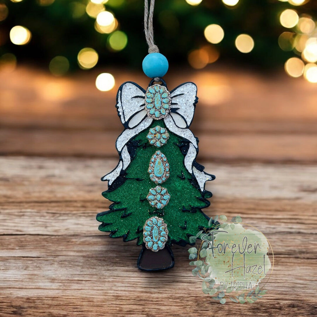 Western Christmas Freshies: Holiday Aroma Bead Air Freshener