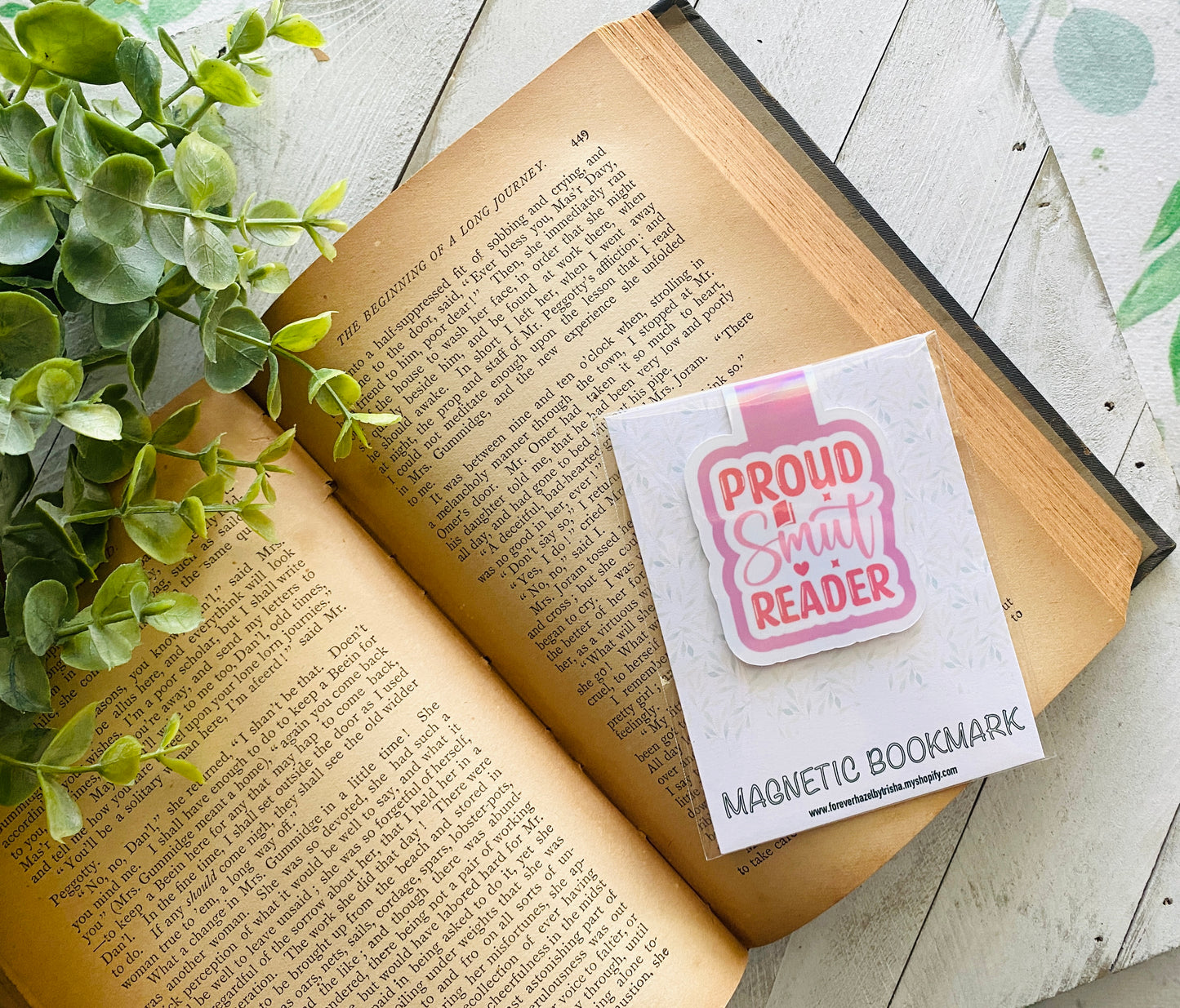 Proud Smut Reader Magnetic Bookmark