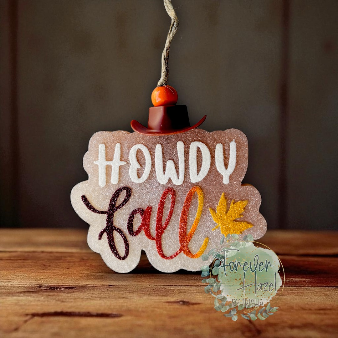 Western Autumn Freshies: Cowboy Aroma Bead Air Freshener
