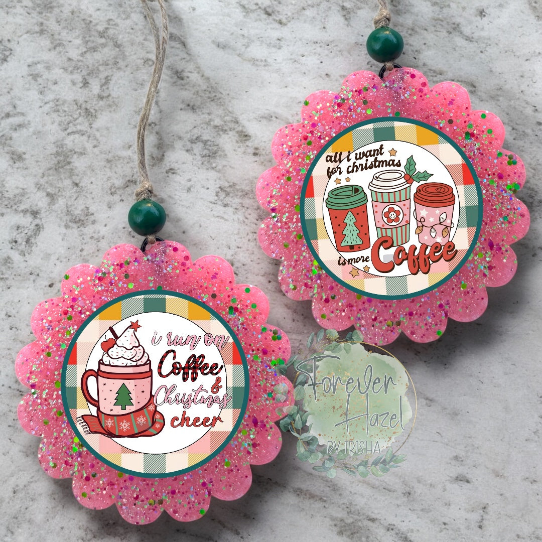 Christmas Cheer Freshie: Holiday Aroma Bead Air Freshener