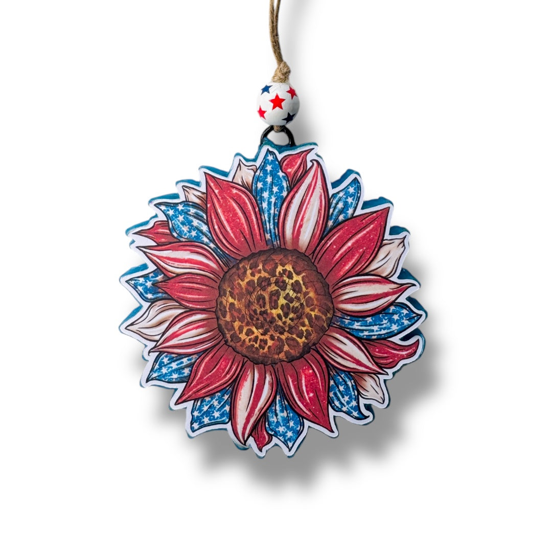 Patriotic Freshies | Patriotic Cheetah Cherries Freshie | Patriotic Sunflower Freshie| Patriotic Boot Freshie | Patriotic Gnome  Freshie | Boom Boom Boom Freshie