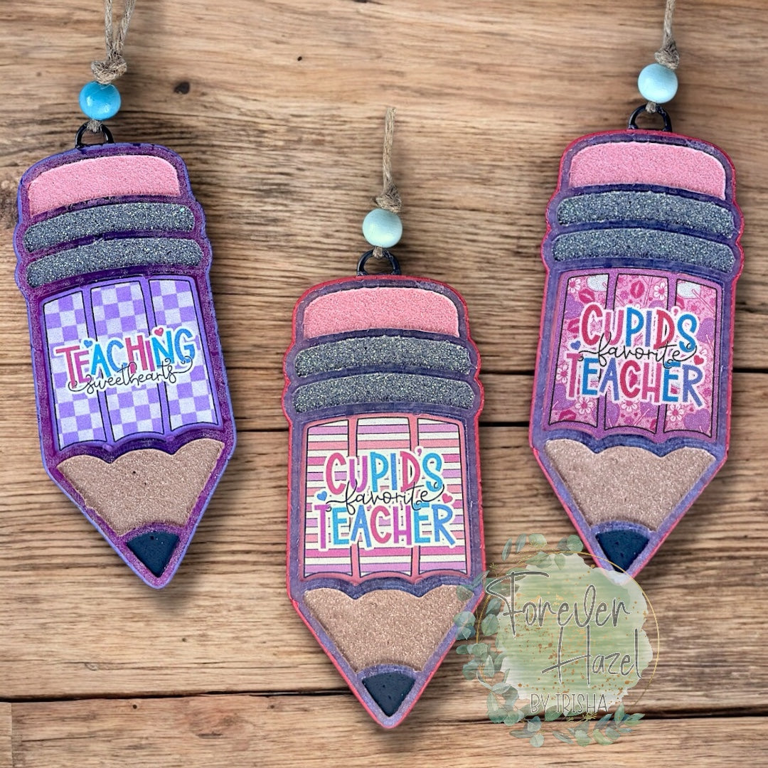 Teacher Valentines Day Freshies: Valentines Day Aroma Bead Air Freshener