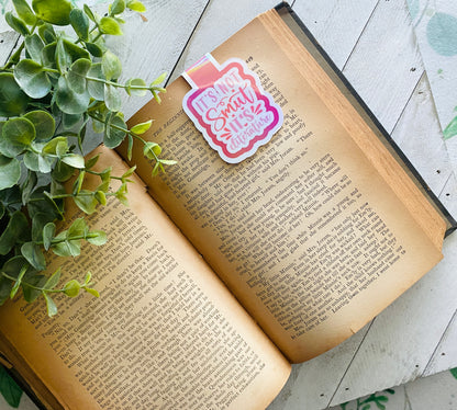 It's Not Smut, It's Cliterature Magnetic Bookmark