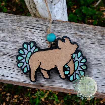 Concho Show Animal Freshies: Western Aroma Bead Air Fresheners