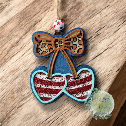 Patriotic Freshies | Patriotic Cheetah Cherries Freshie | Patriotic Sunflower Freshie| Patriotic Boot Freshie | Patriotic Gnome  Freshie | Boom Boom Boom Freshie