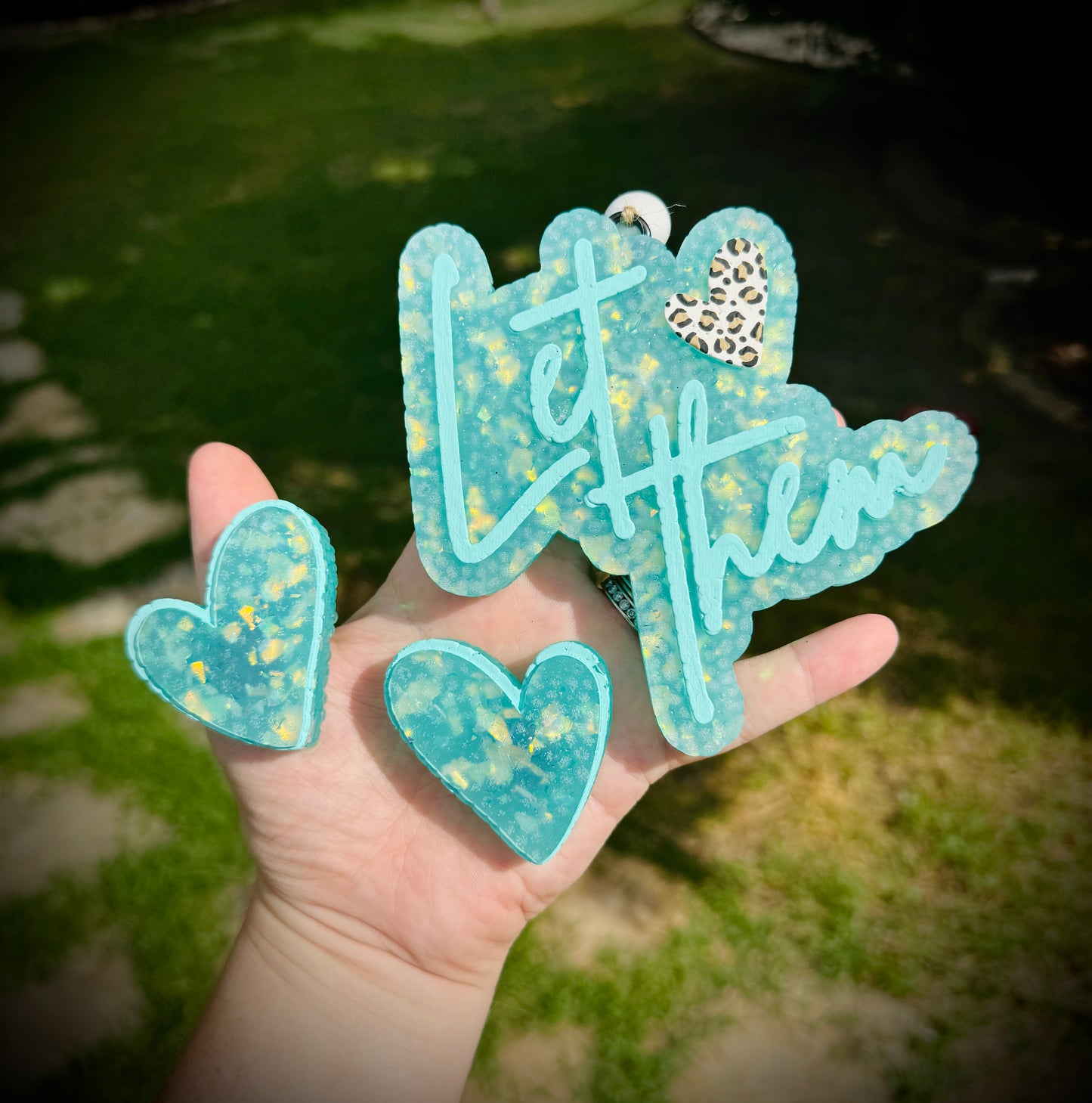 Let Them Freshie: Inspirational Aroma Bead Air Freshener