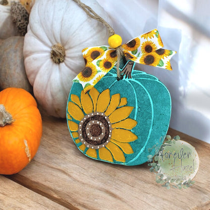 Sunflower Pumpkin Freshie: Autumn Aroma Bead Air Freshener
