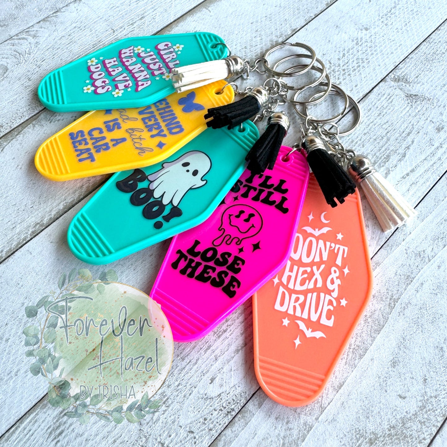 Motel Keychain Collection