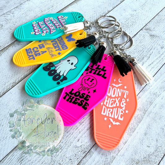 Motel Keychain Collection