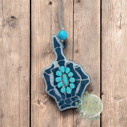 Distressed Western Freshie: Western Aroma Bead Air Fresheners